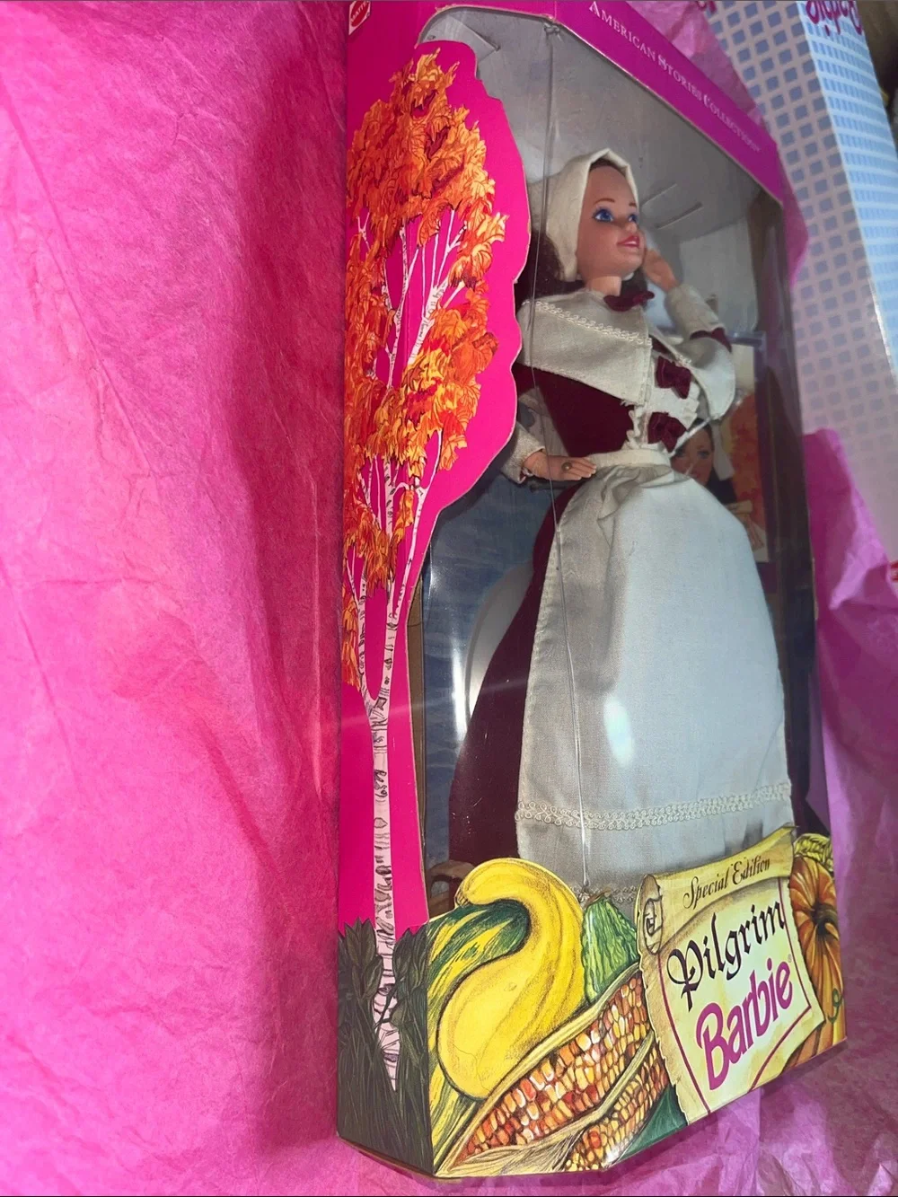 1994 Pilgrim Barbie Doll (Special Edition from the American Stories Collection)